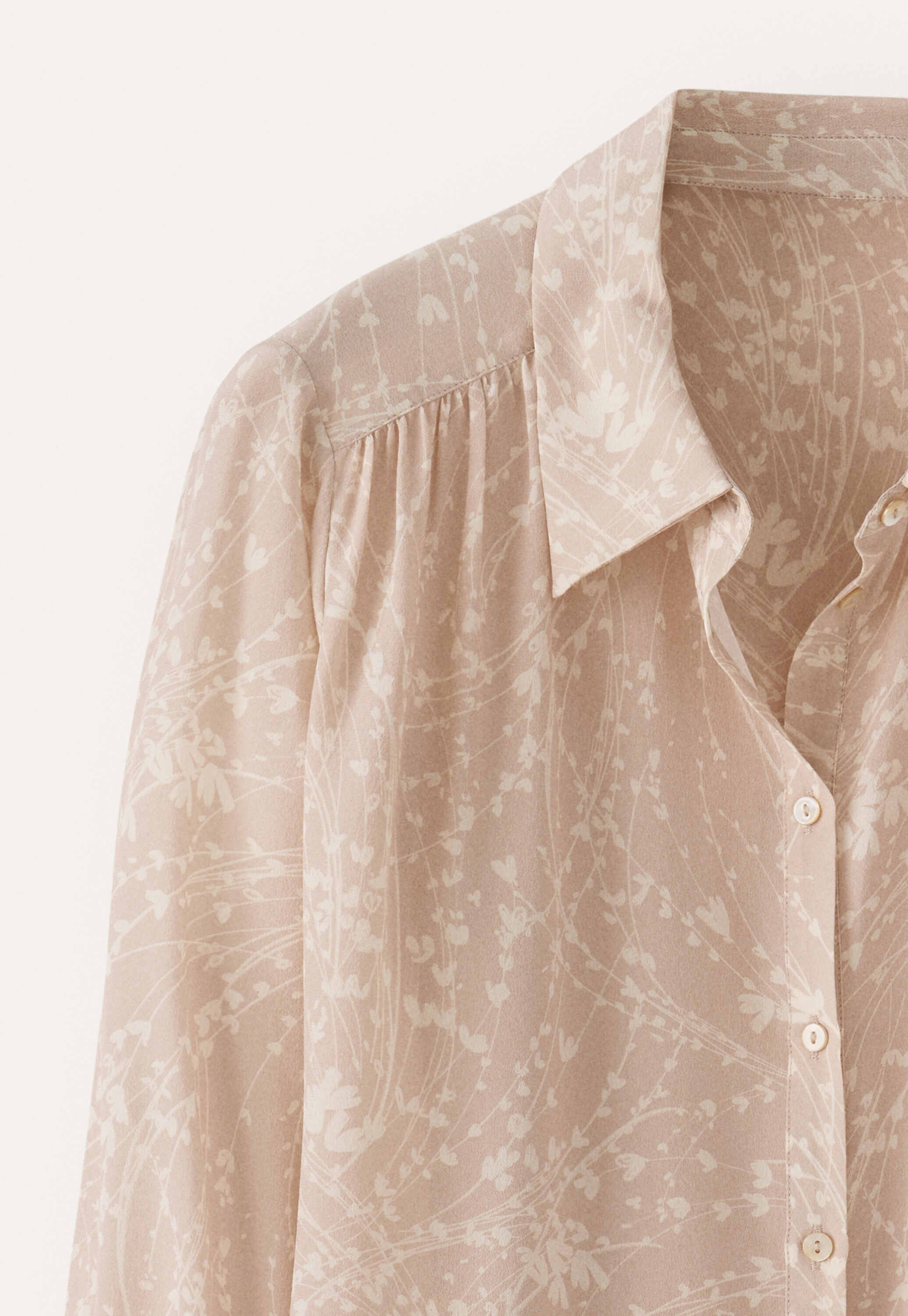Bedruckte Bluse