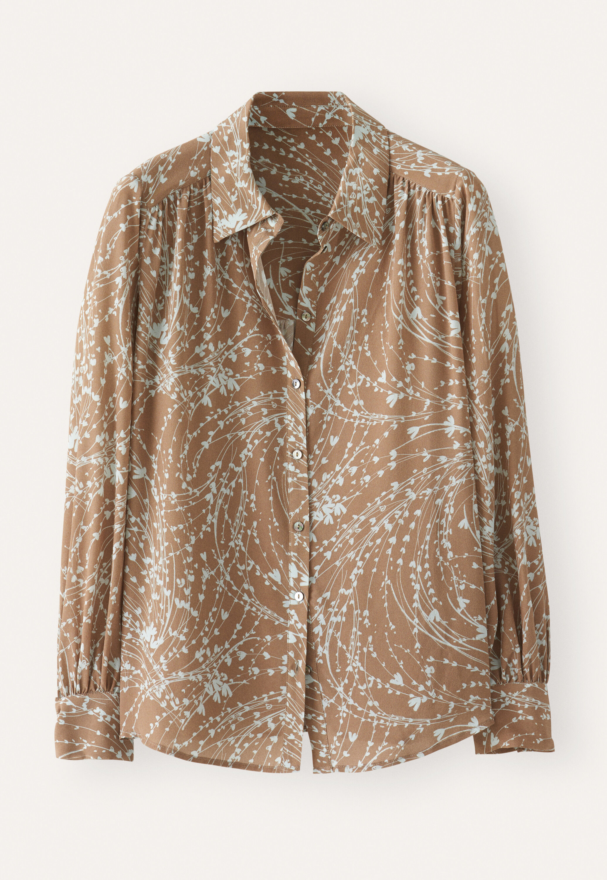 Bedruckte Bluse
