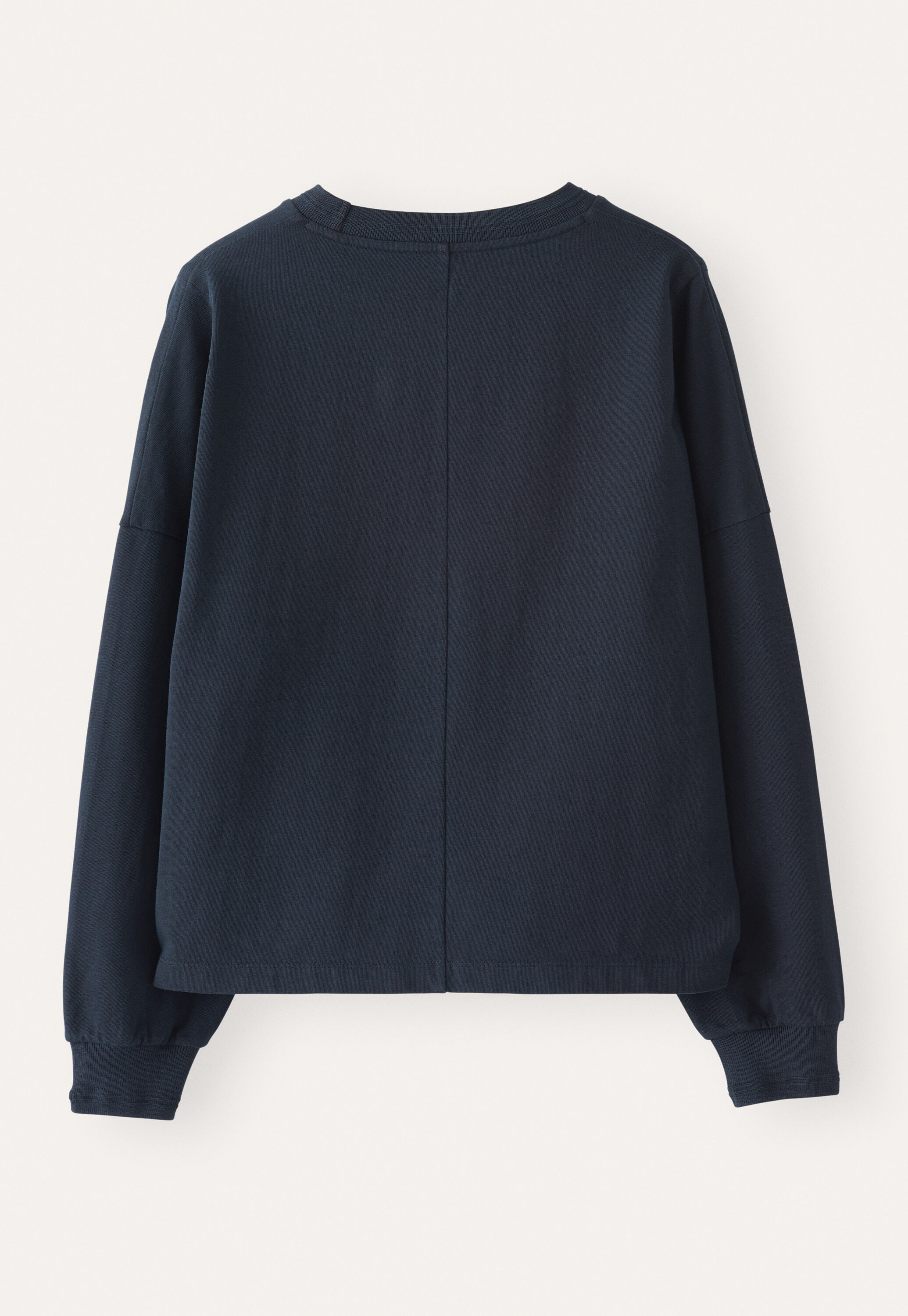 Sweatshirt aus pigmentgef&auml;rbtem Jersey