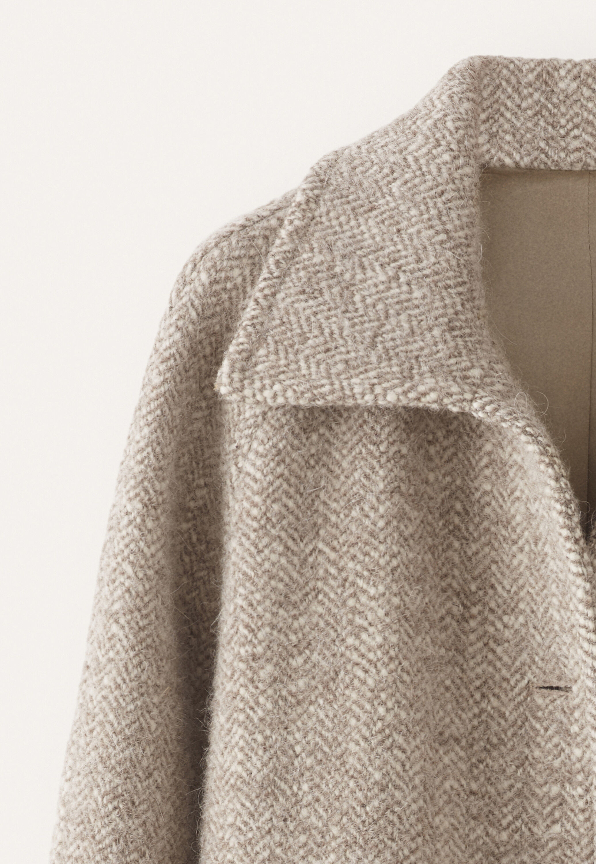Herringbone coat