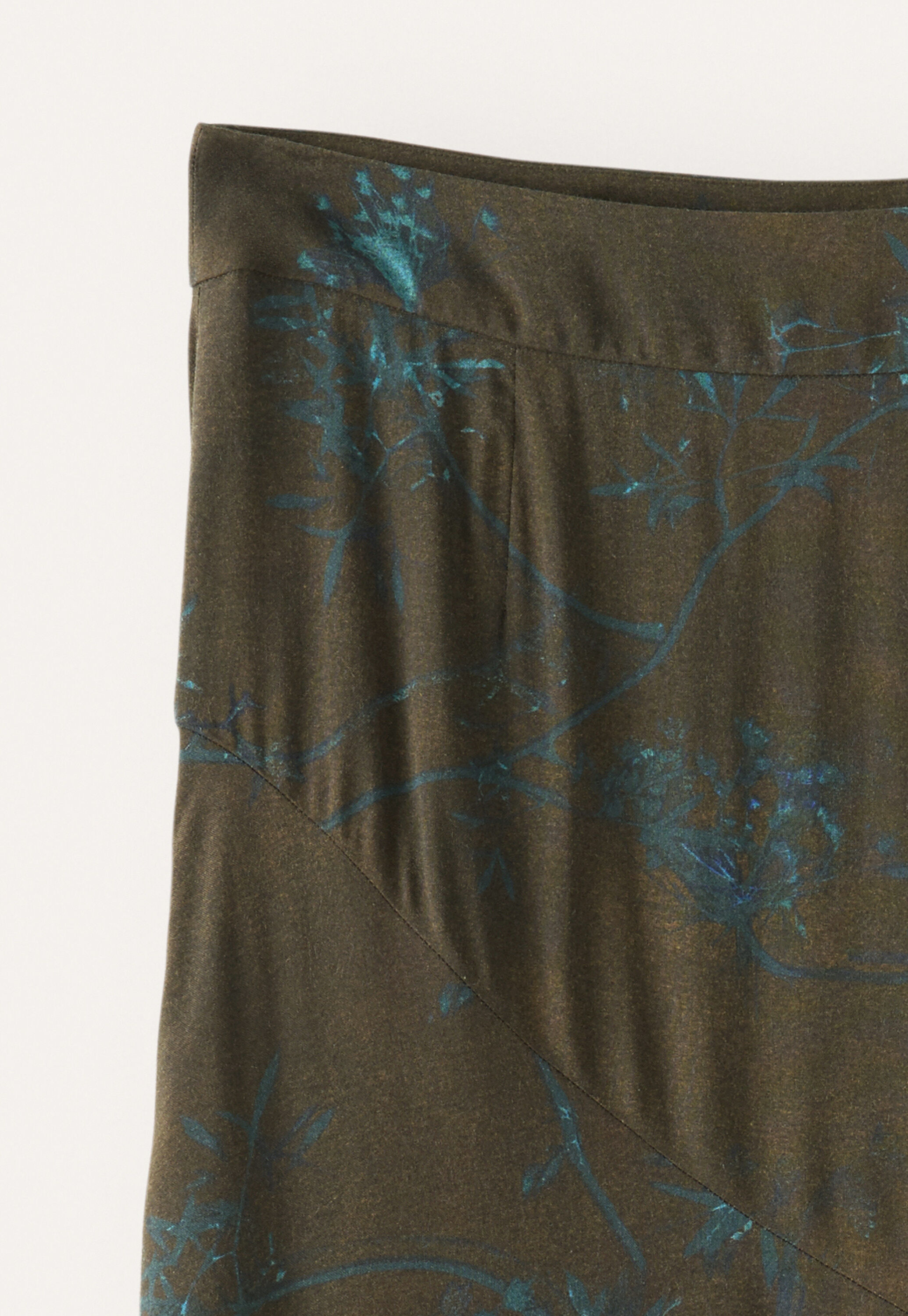 Langer Rock mit Print