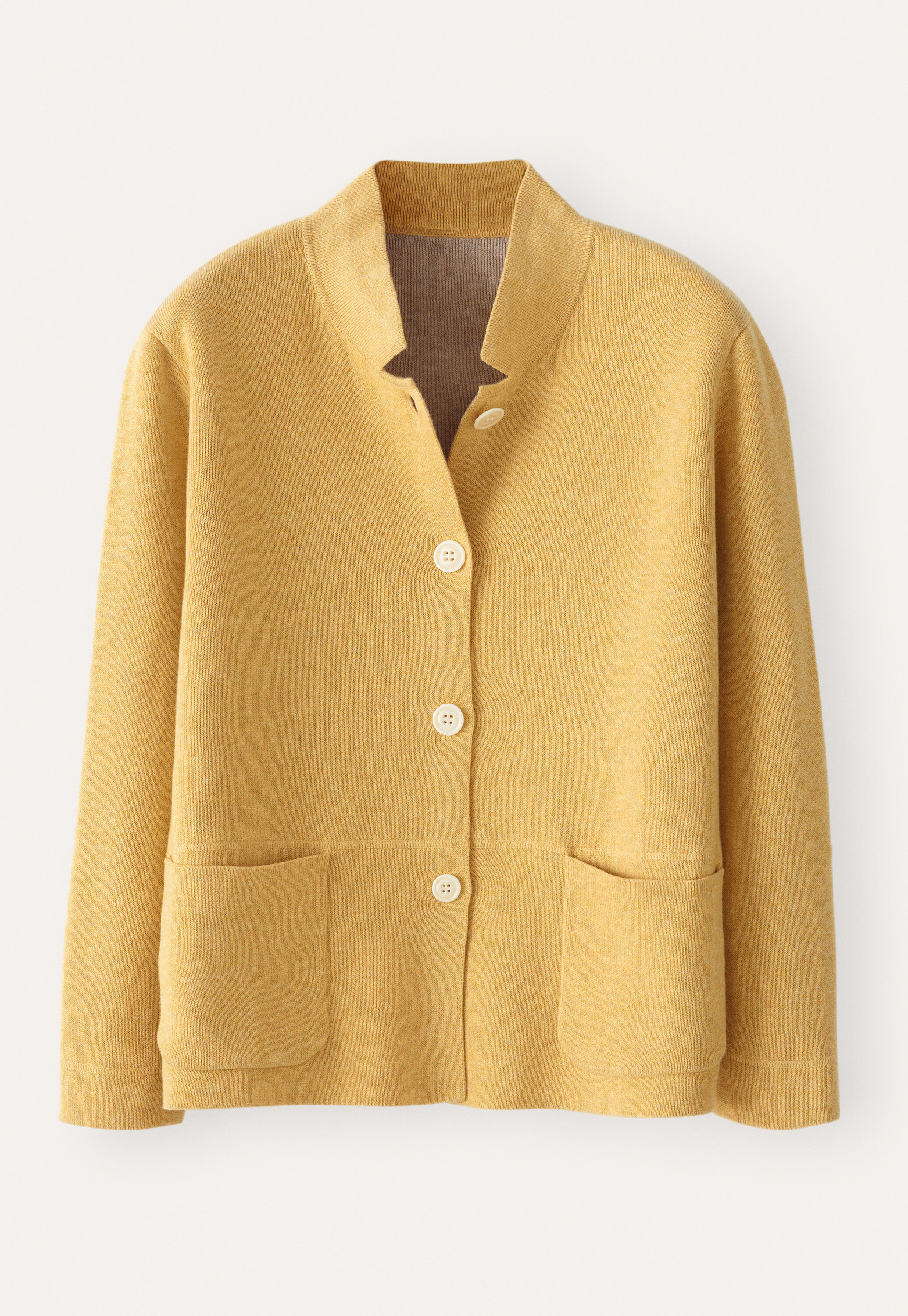 Doppelt gestrickte Jacke