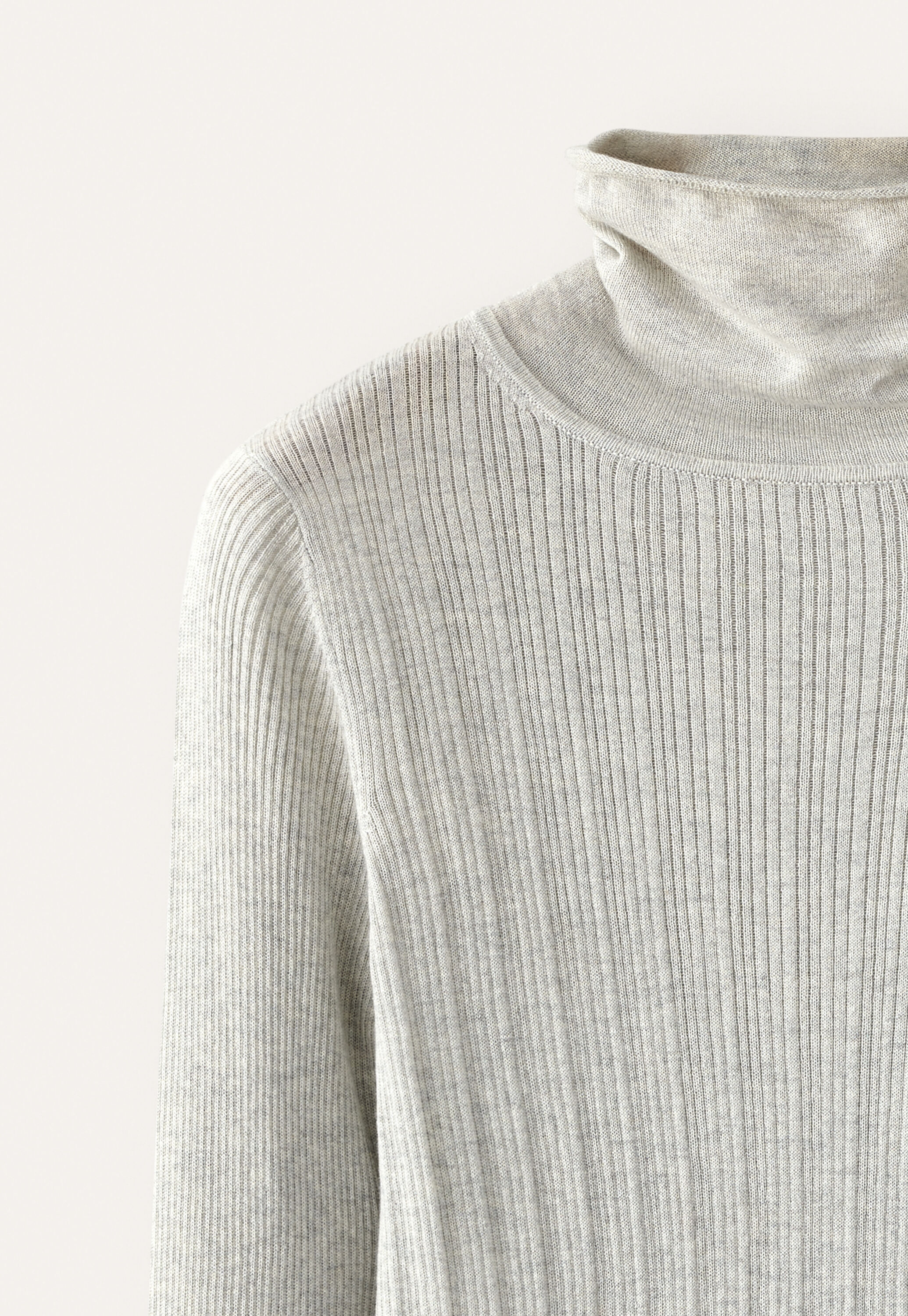 Gerippter Pullover