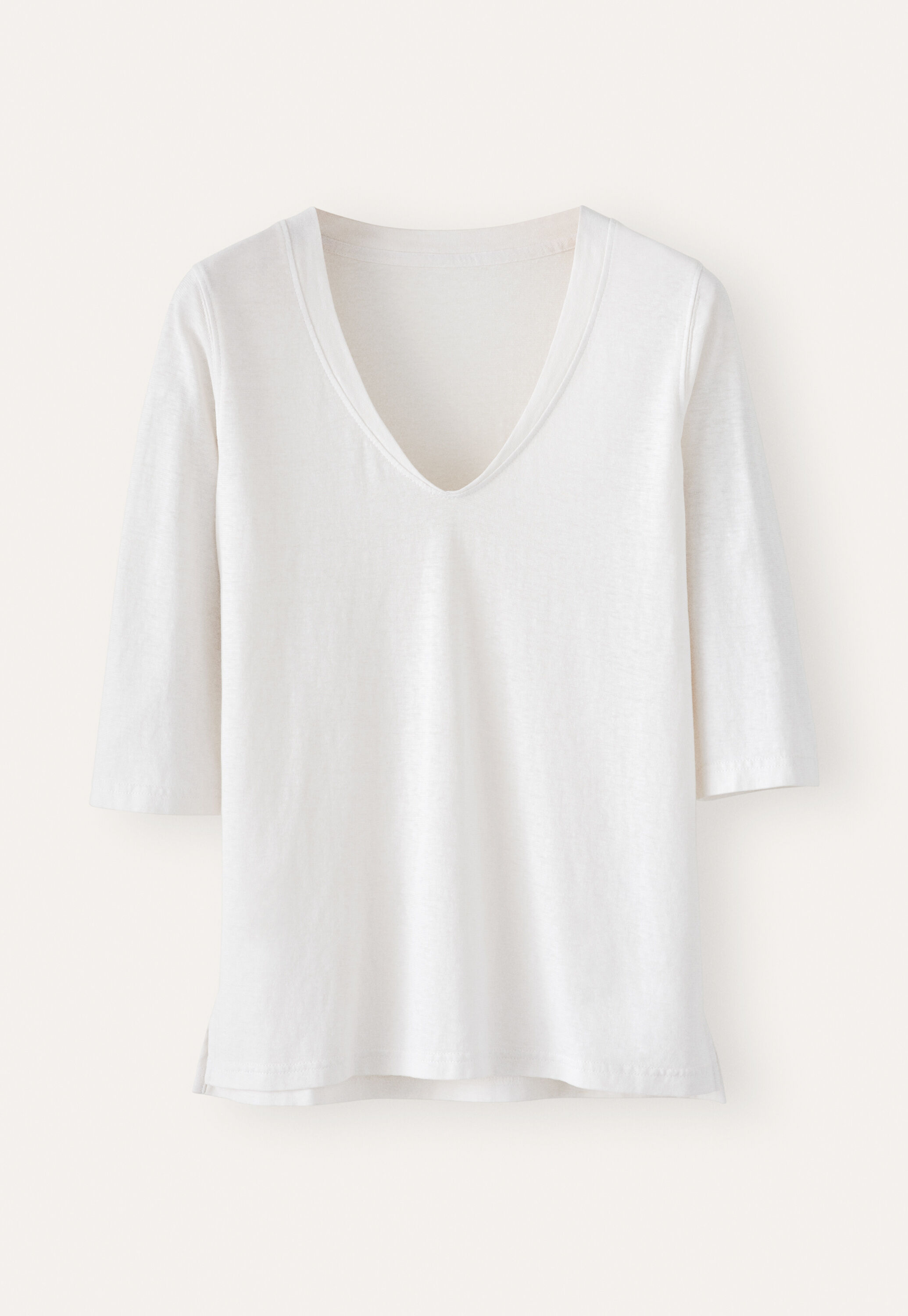 T-Shirt mit V-Ausschnitt