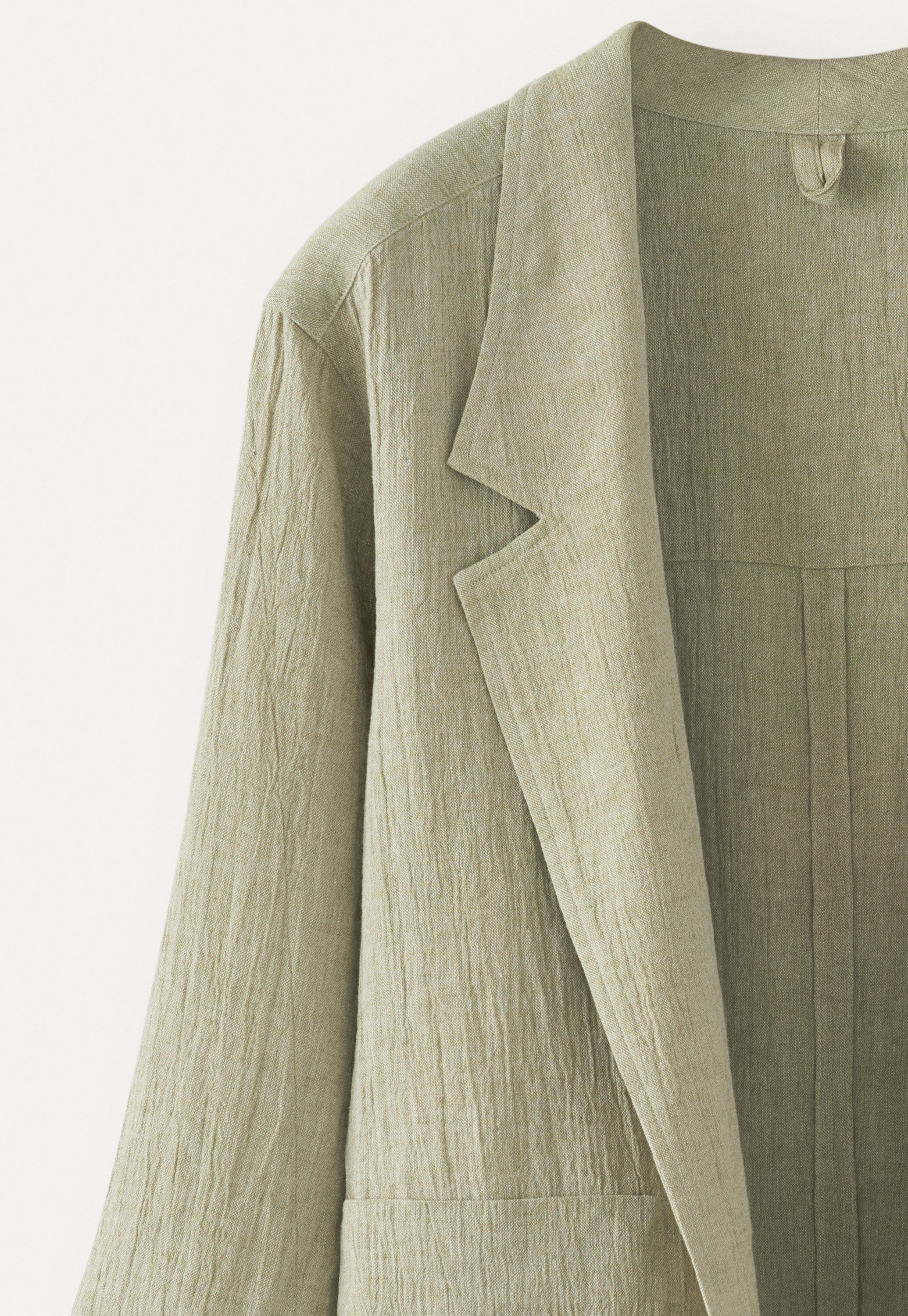 Verschlusslose Jacke