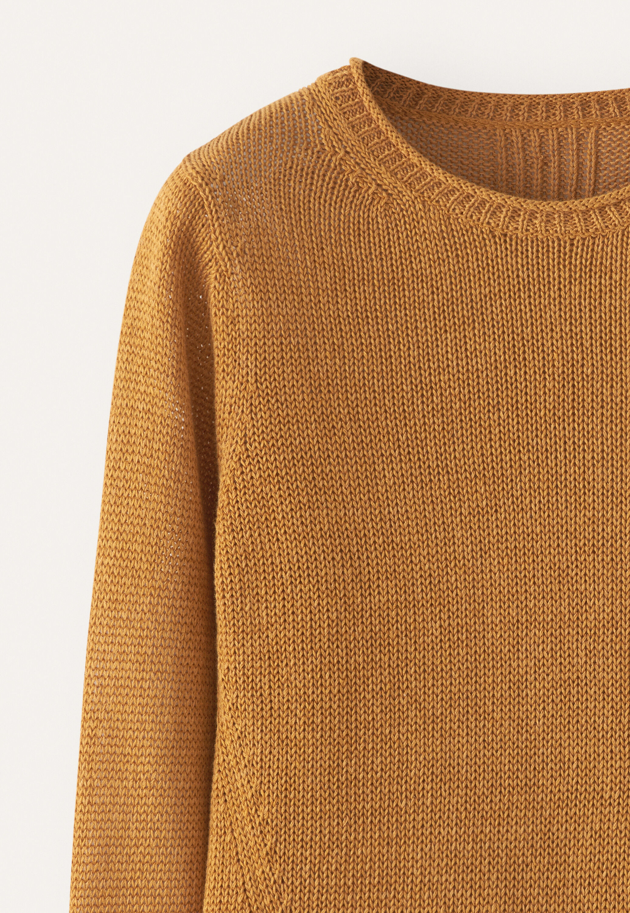 Lang&auml;rmeliger Pullover