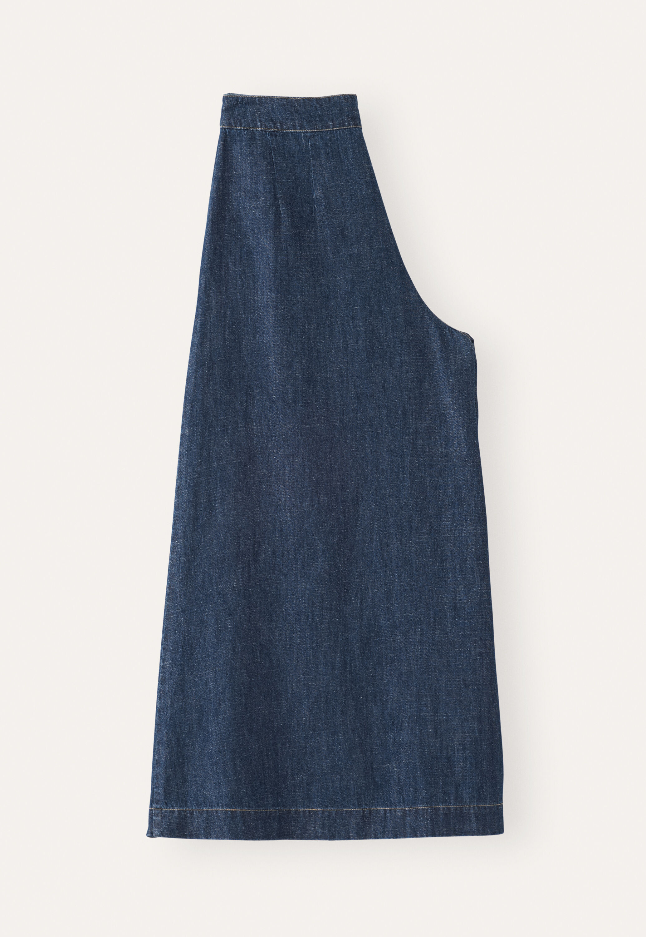 Indigo-gef&auml;rbte Culottes, Dunkles Denimblau, large