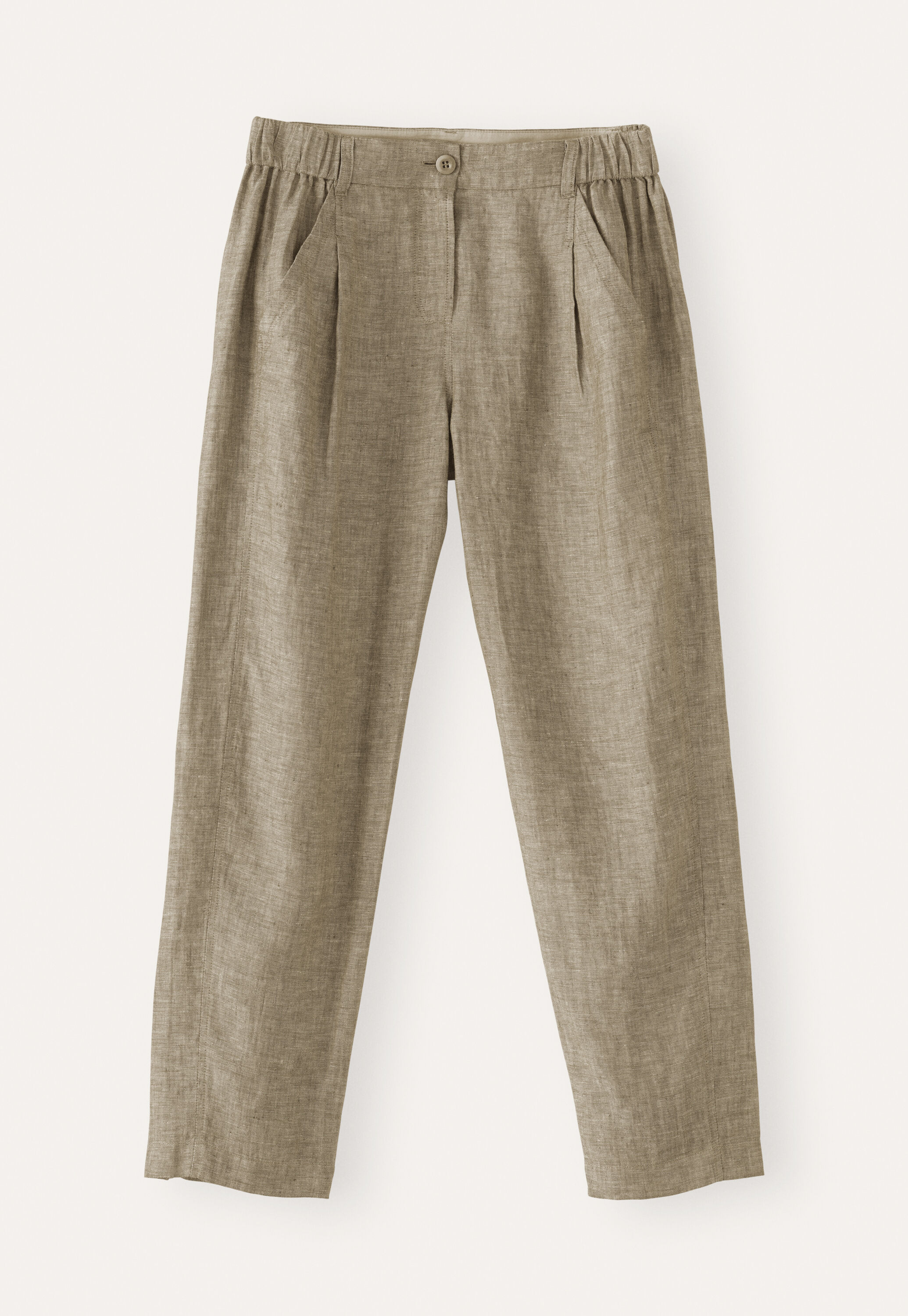 K&uuml;rzere, schmal zulaufende Hose