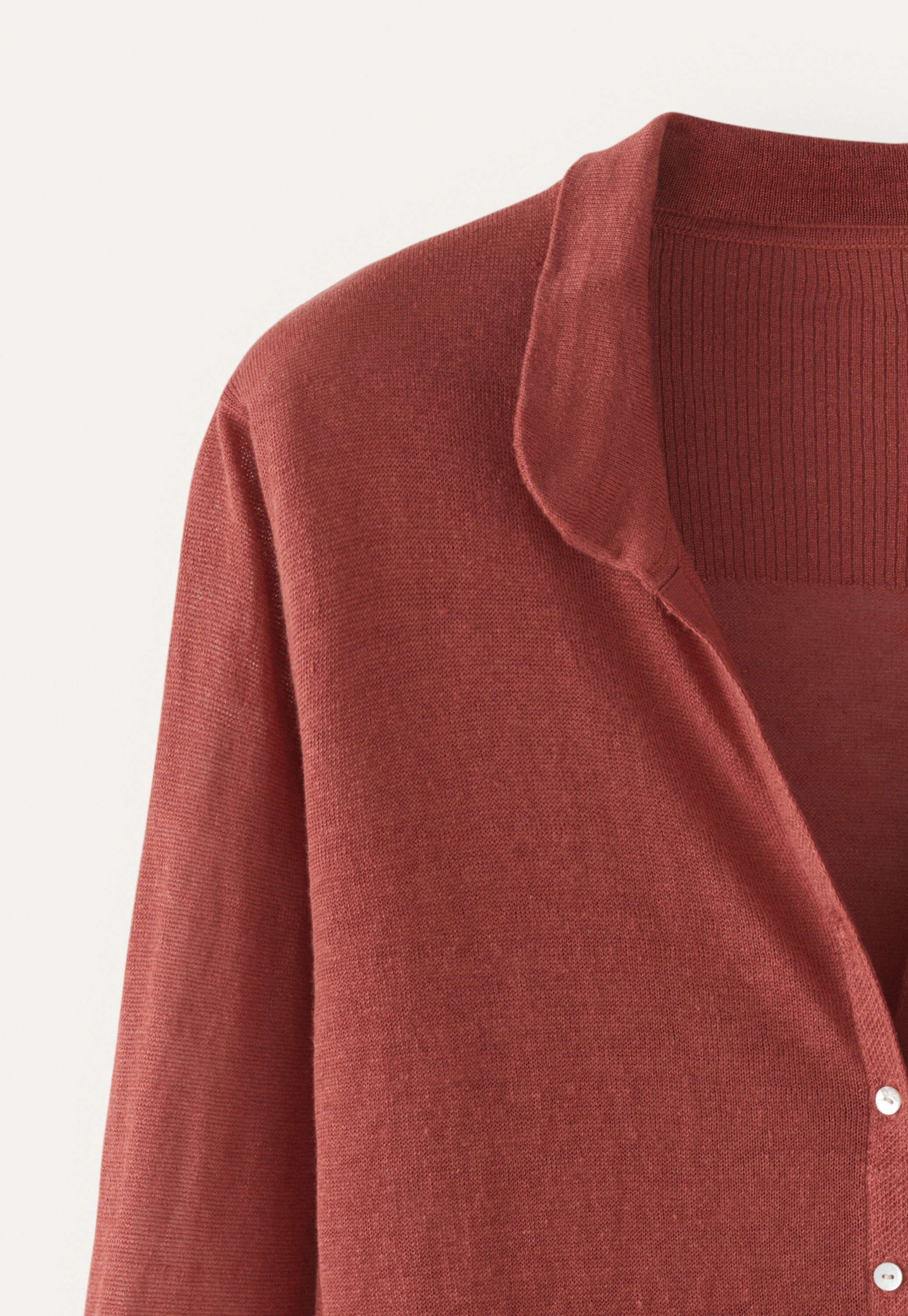 Cardigan mit Kragen