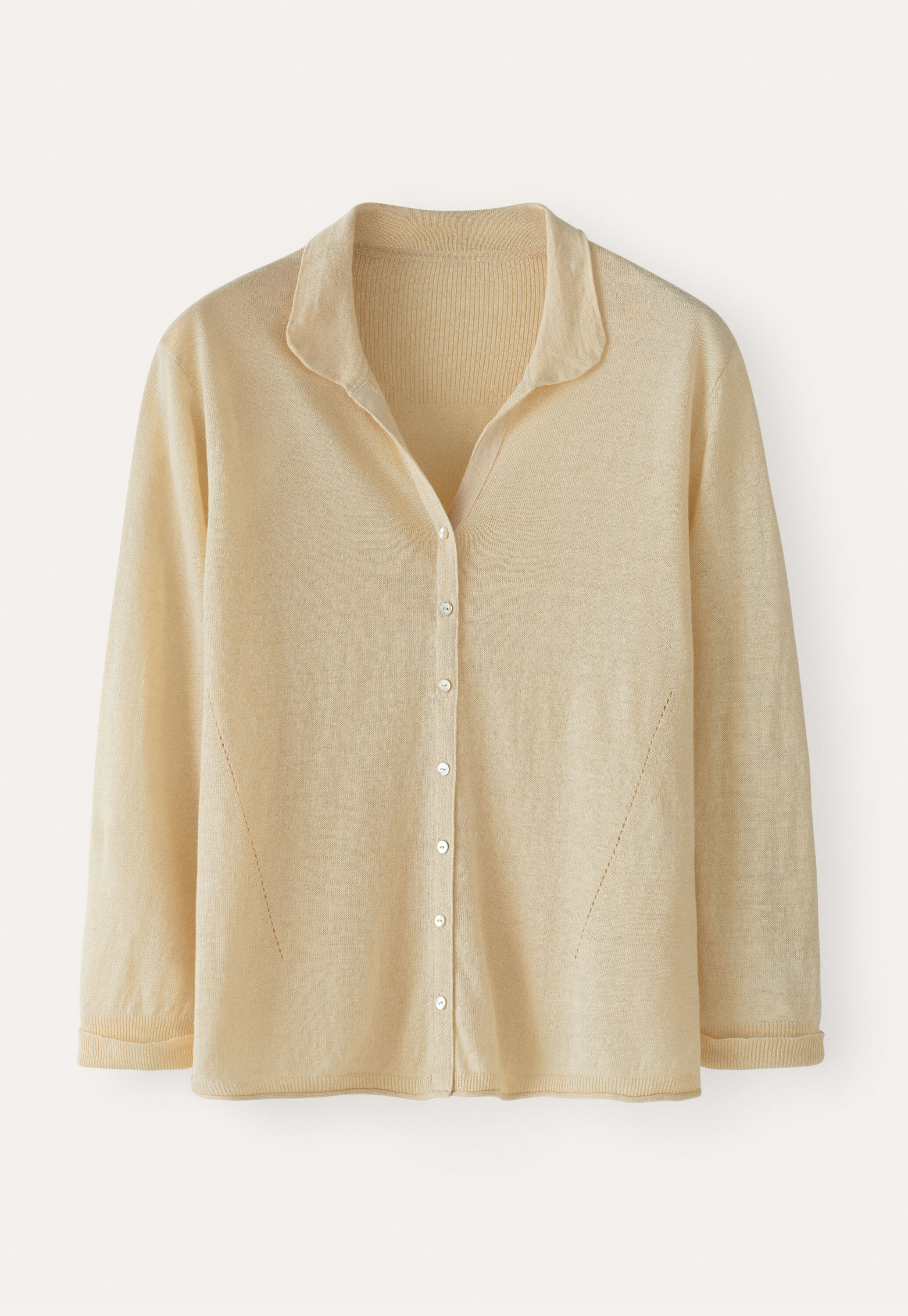 Cardigan mit Kragen