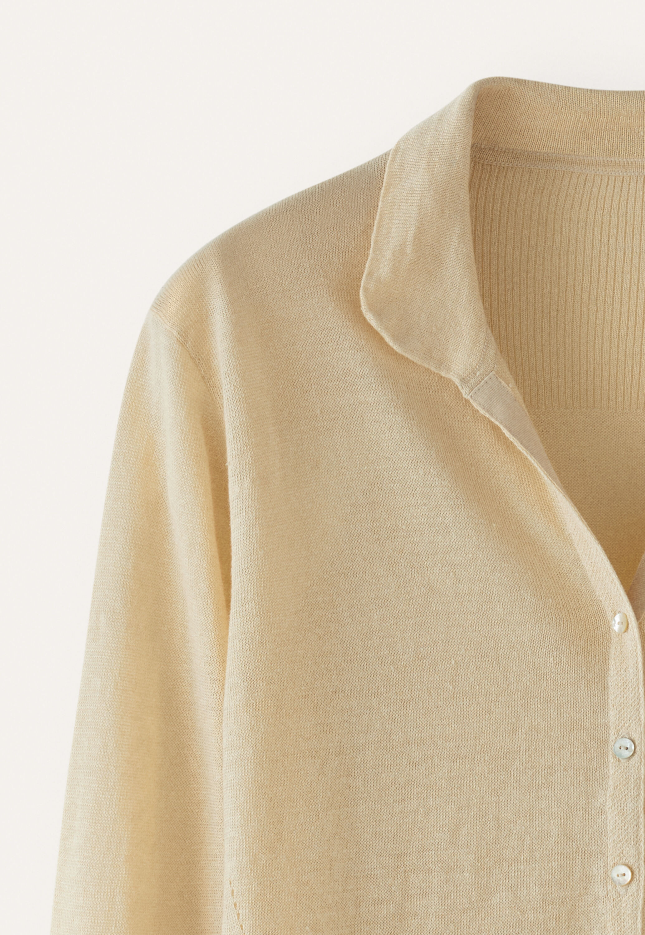 Cardigan mit Kragen
