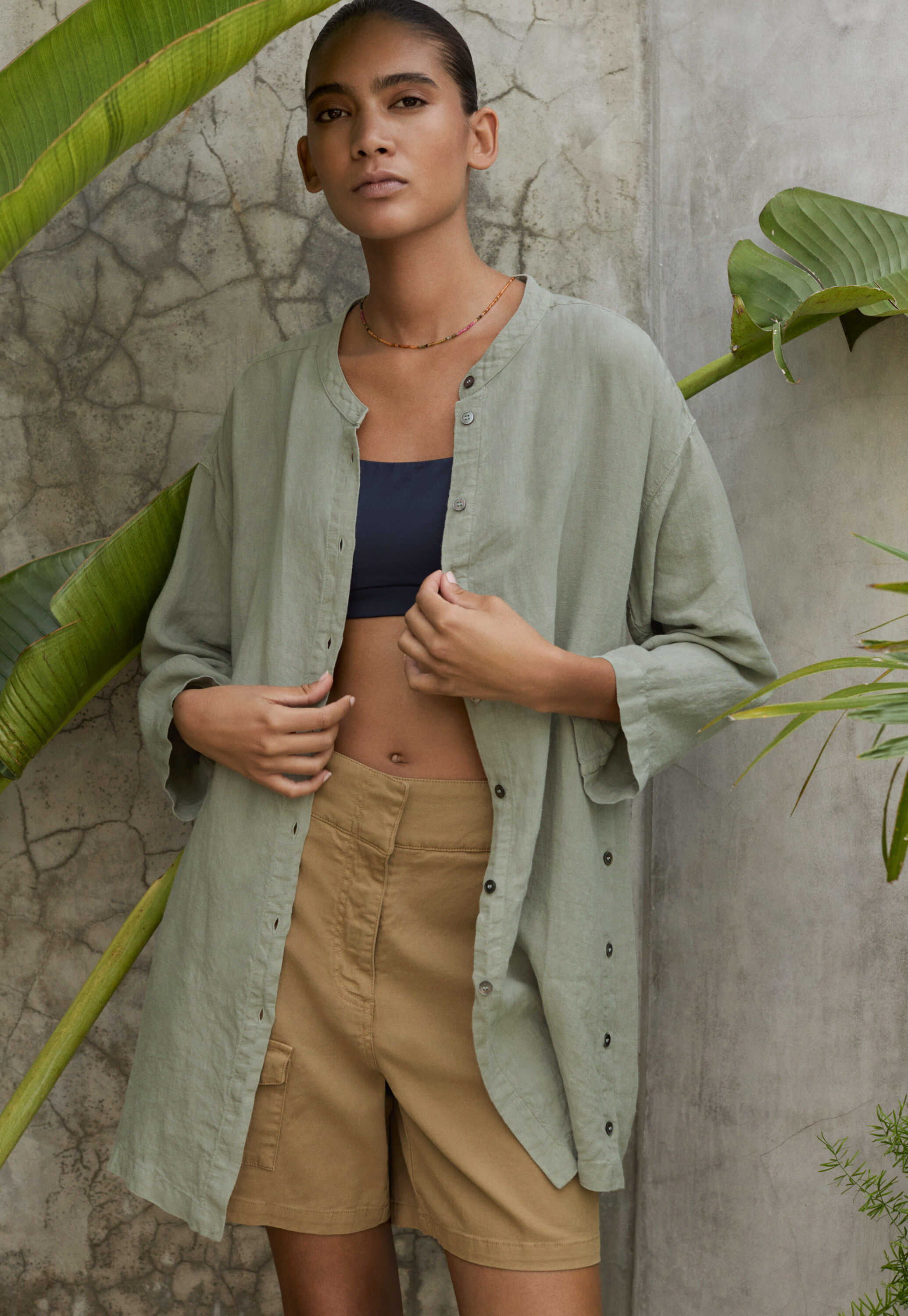 Shorts mit Taschendetail