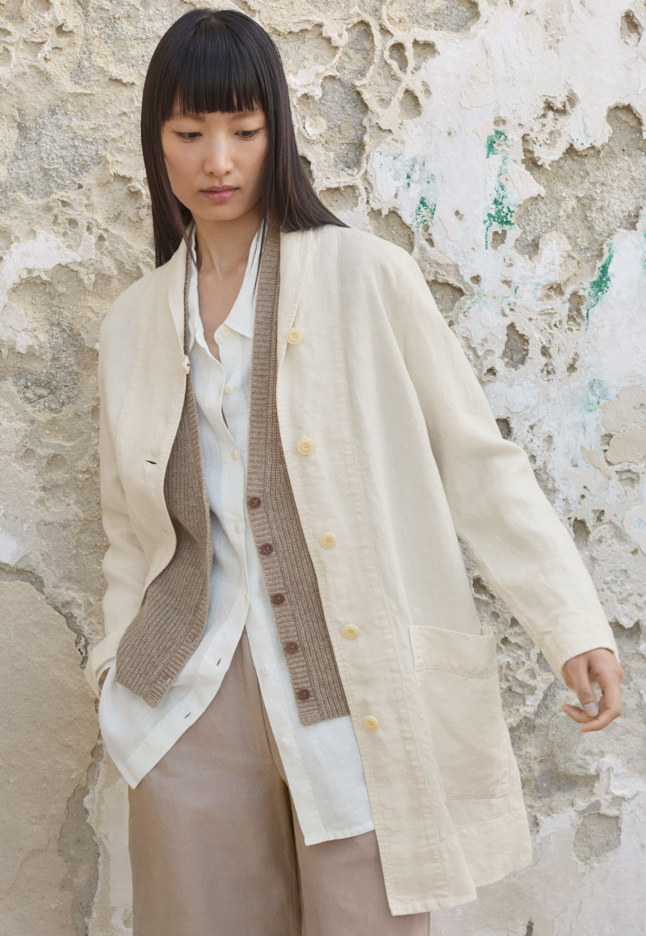Lange Jacke