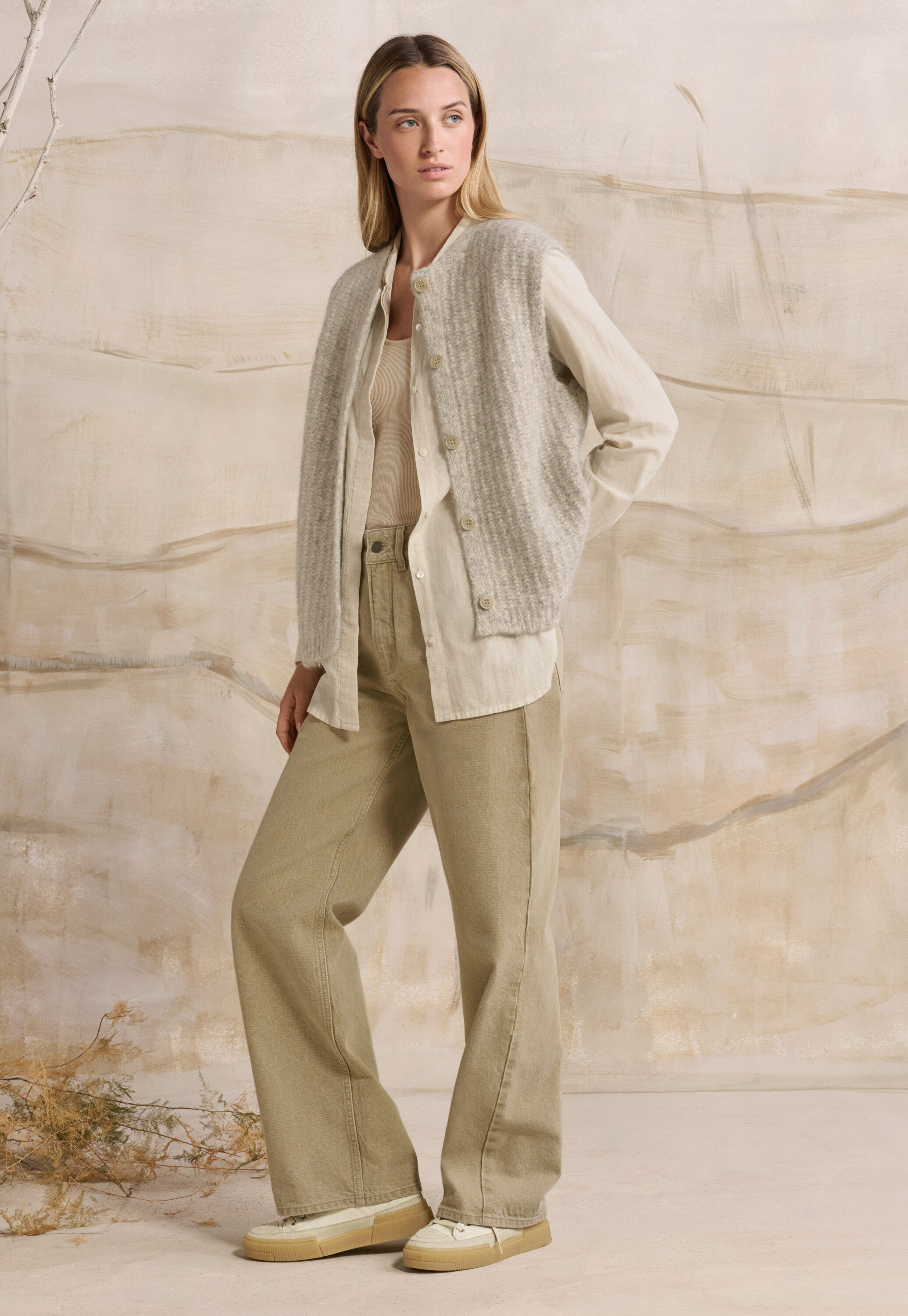 Jeans mit geradem Bein