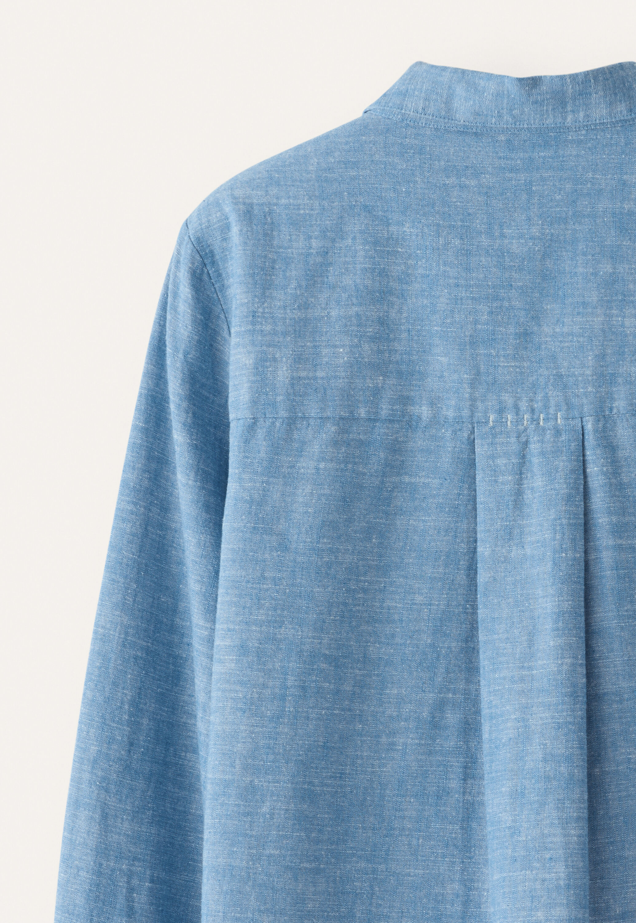 Overshirt mit geschwungenem Saum