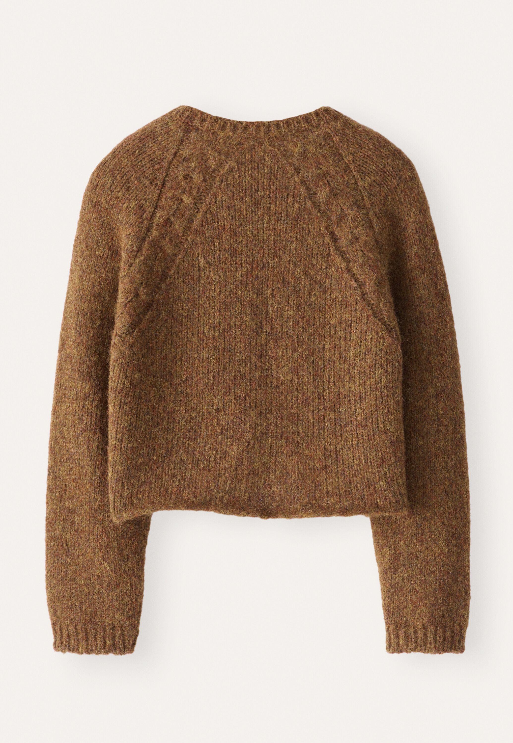 Cardigan mit Zopfmuster