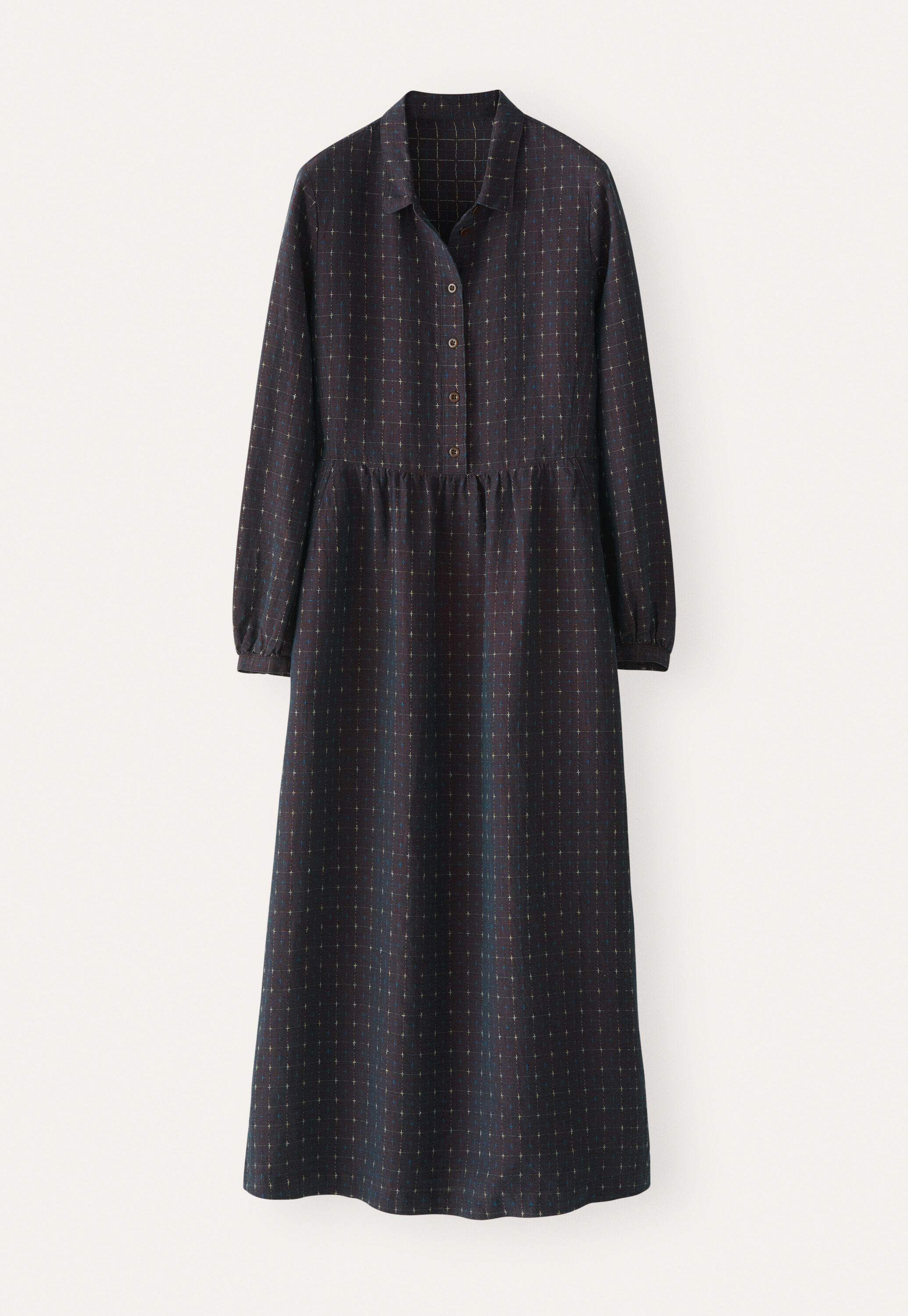 Kleid mit Kreuzmuster
