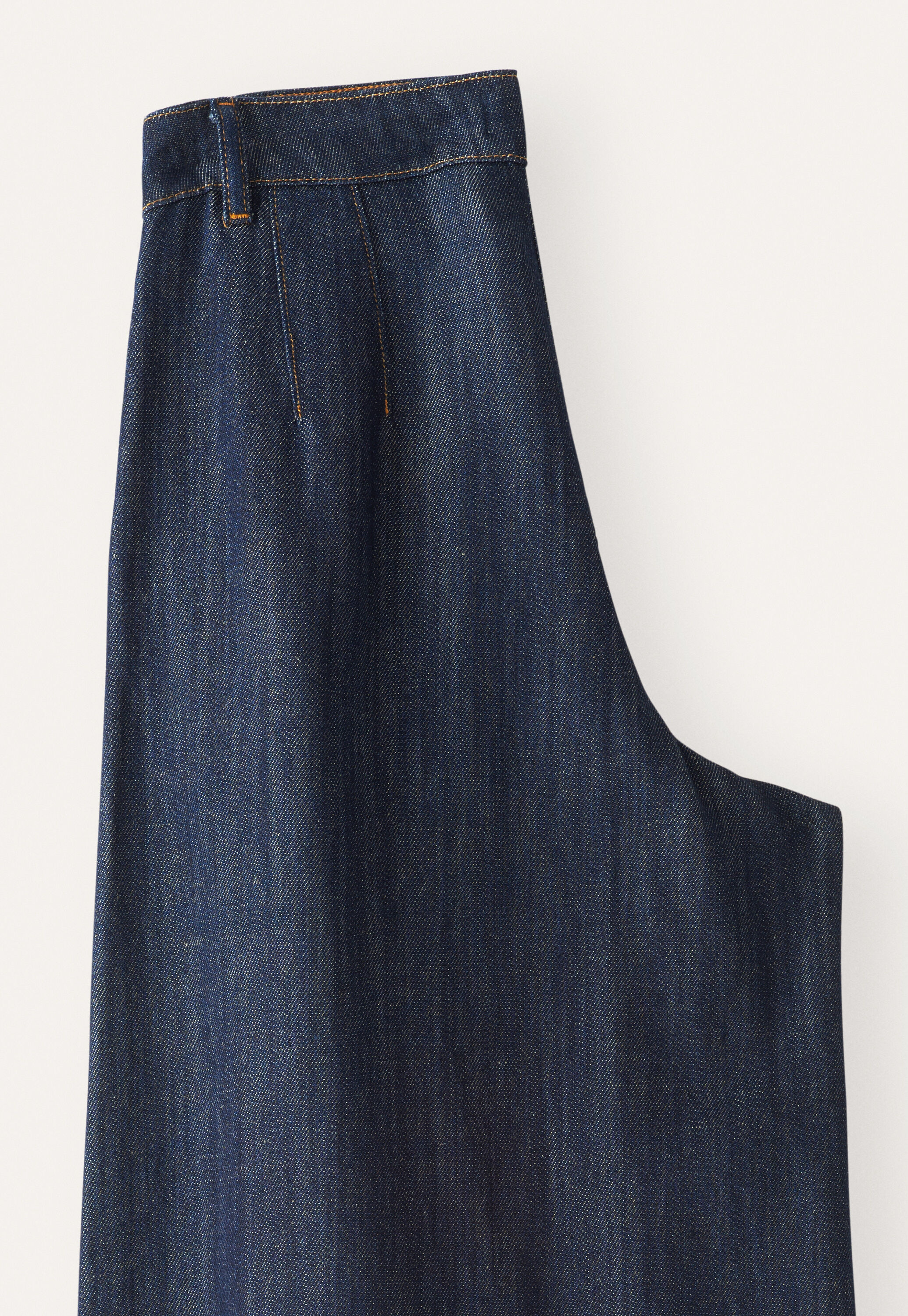 Denim-Culotte