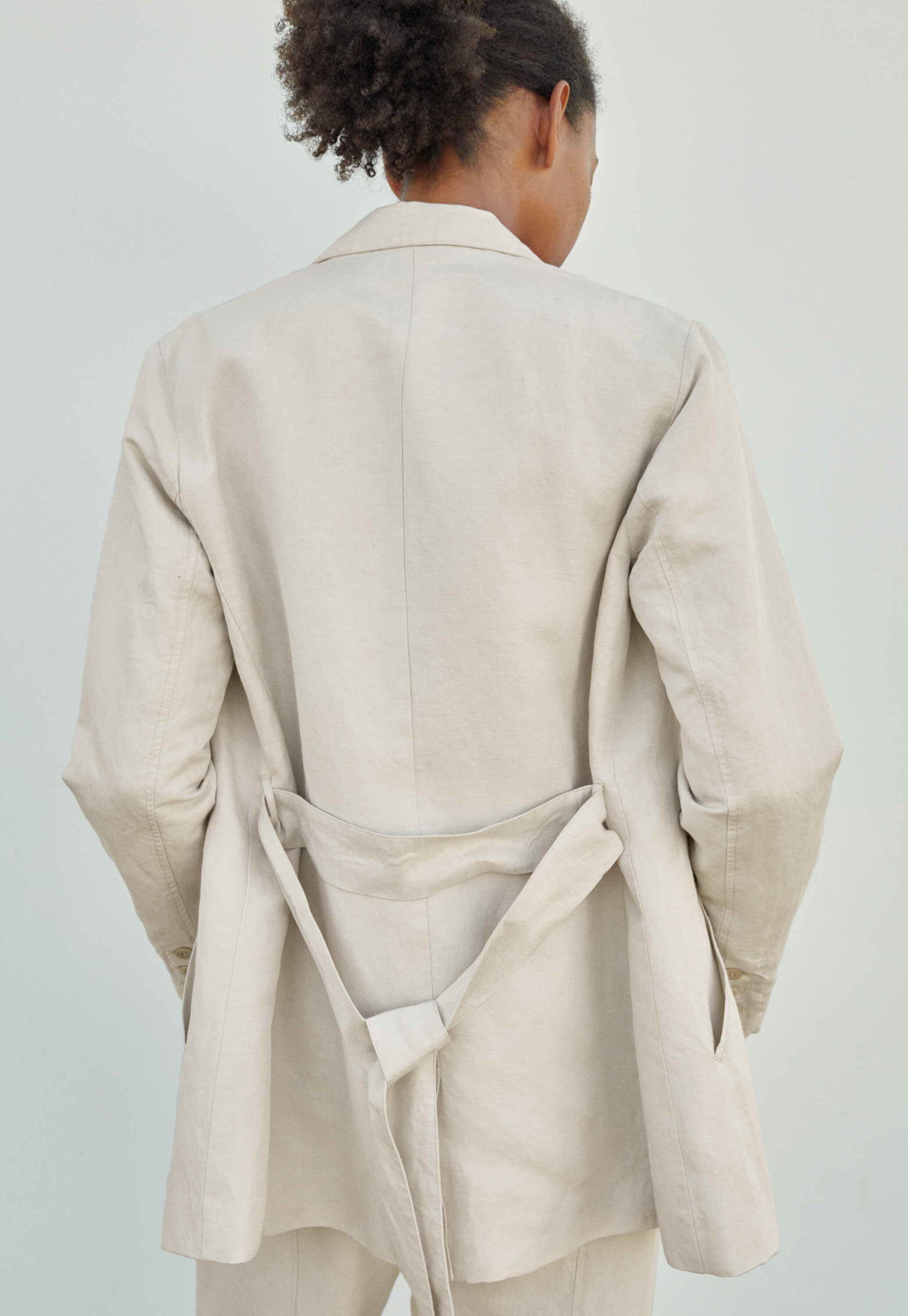 Jacke mit G&uuml;rtel