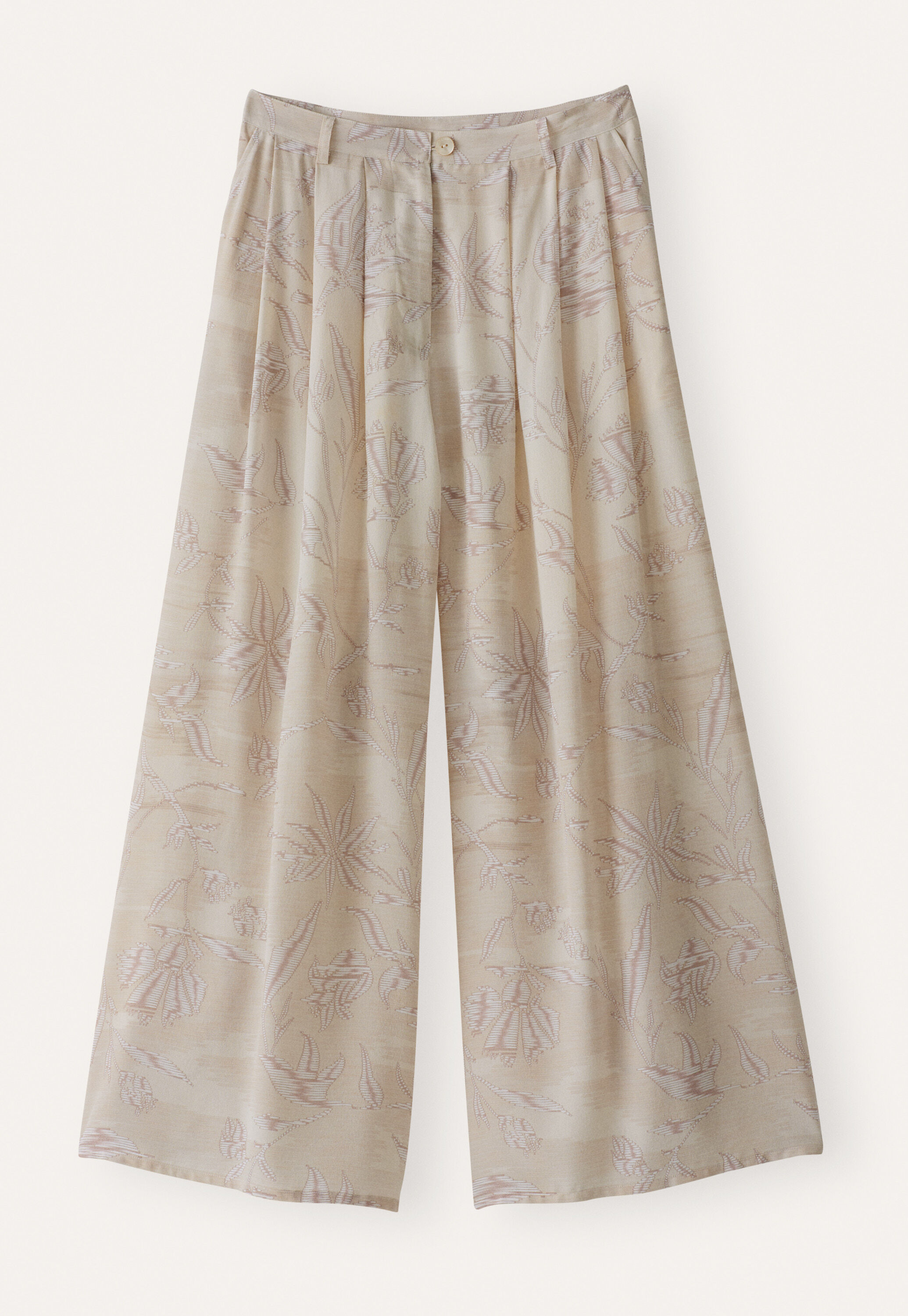 Bedruckte k&uuml;rzere Hose