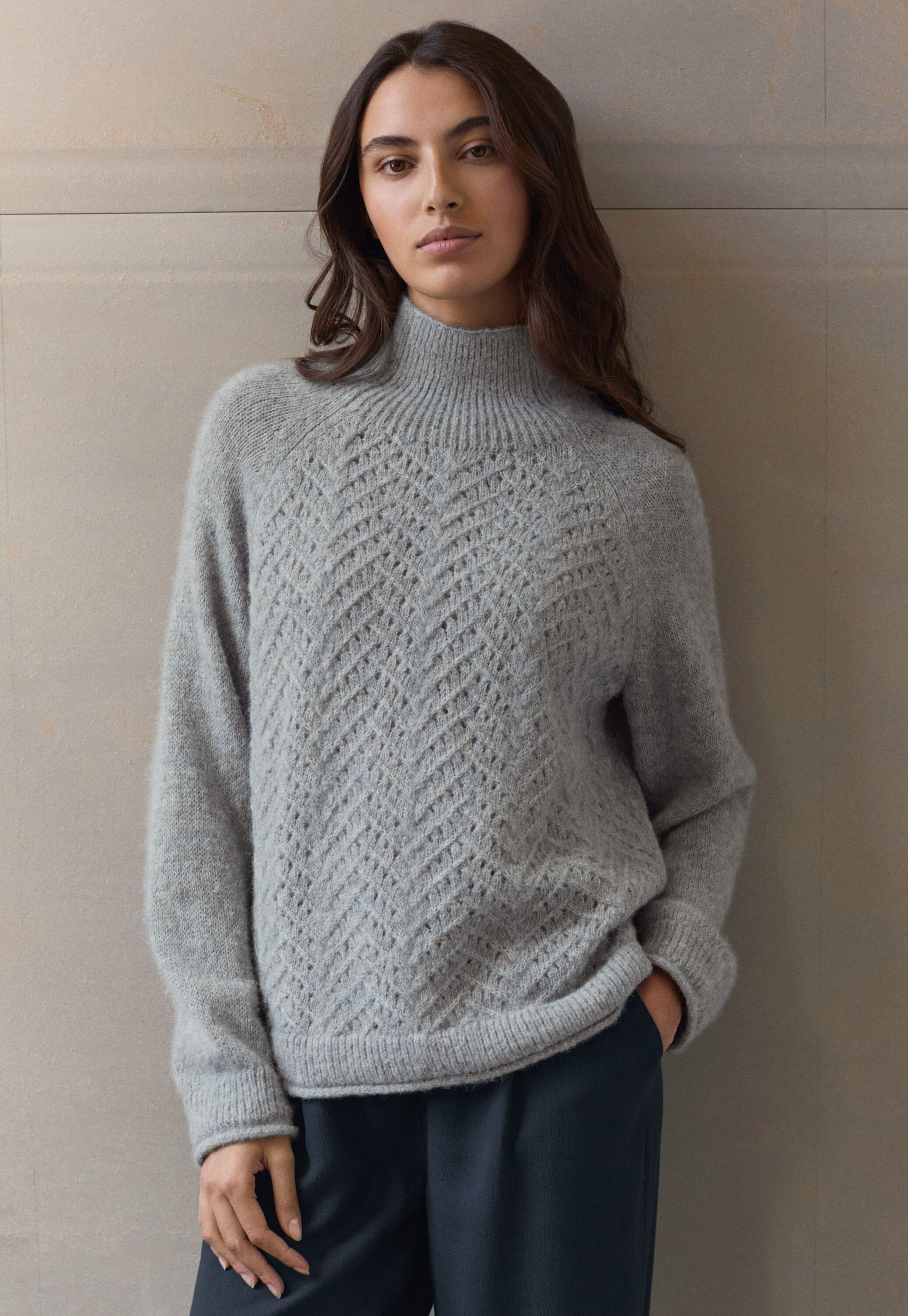 Pullover mit Rundhalsausschnitt