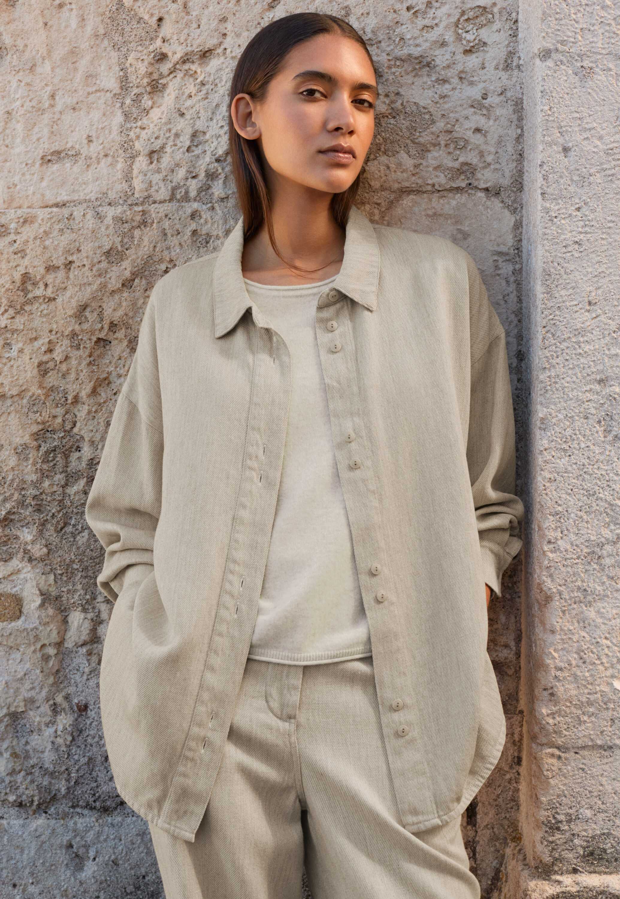 Bluse mit Raglan&auml;rmeln