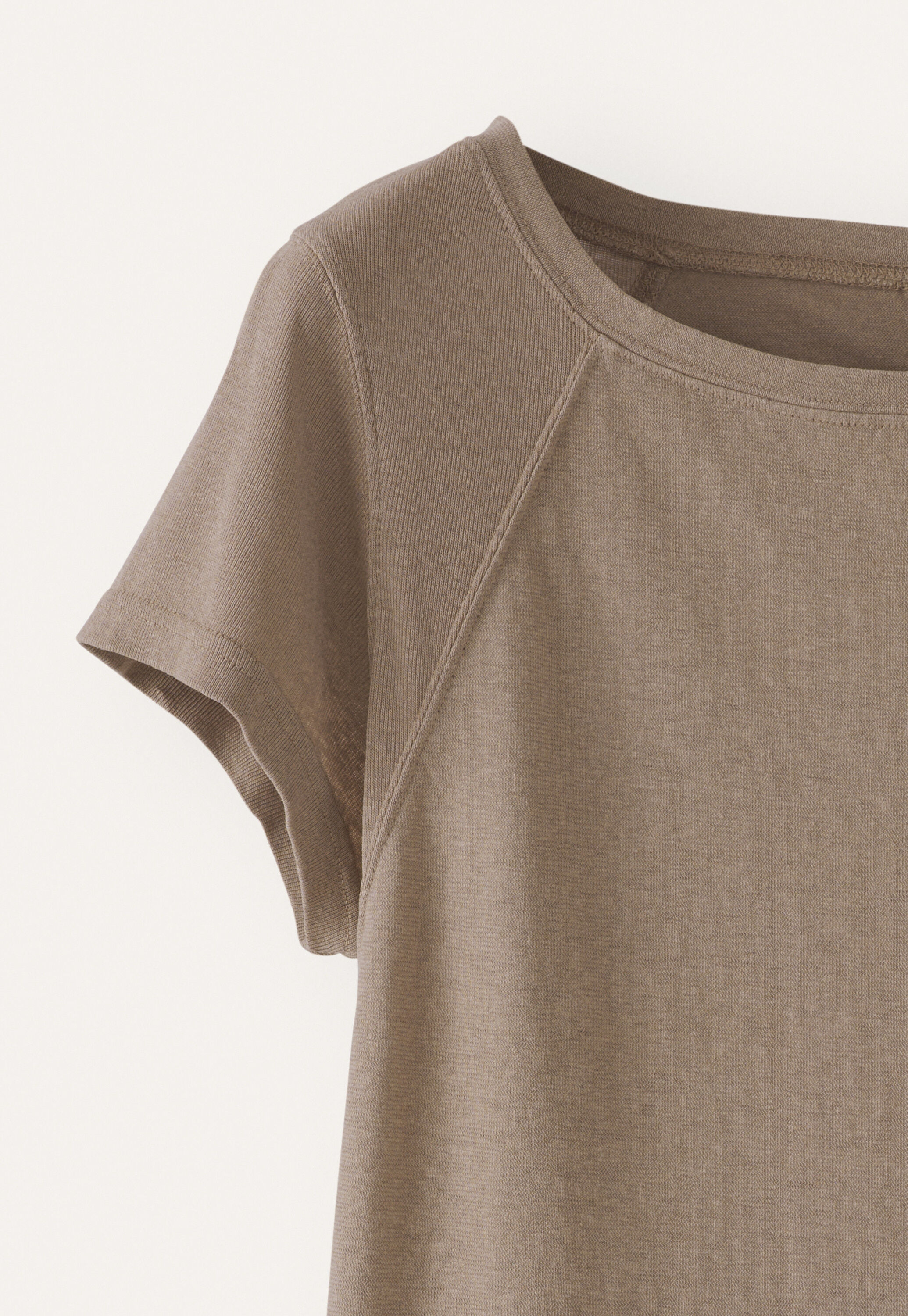 Oberteil mit Raglan&auml;rmeln, Taupe, large