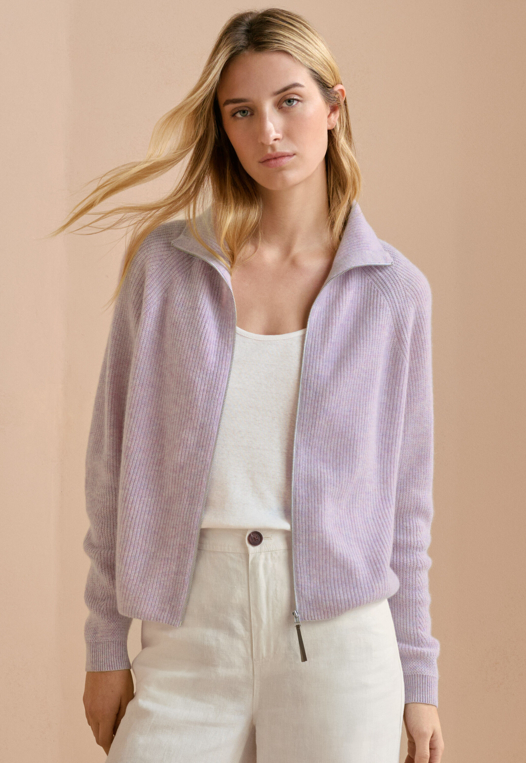 Cardigan mit Rei&szlig;verschluss