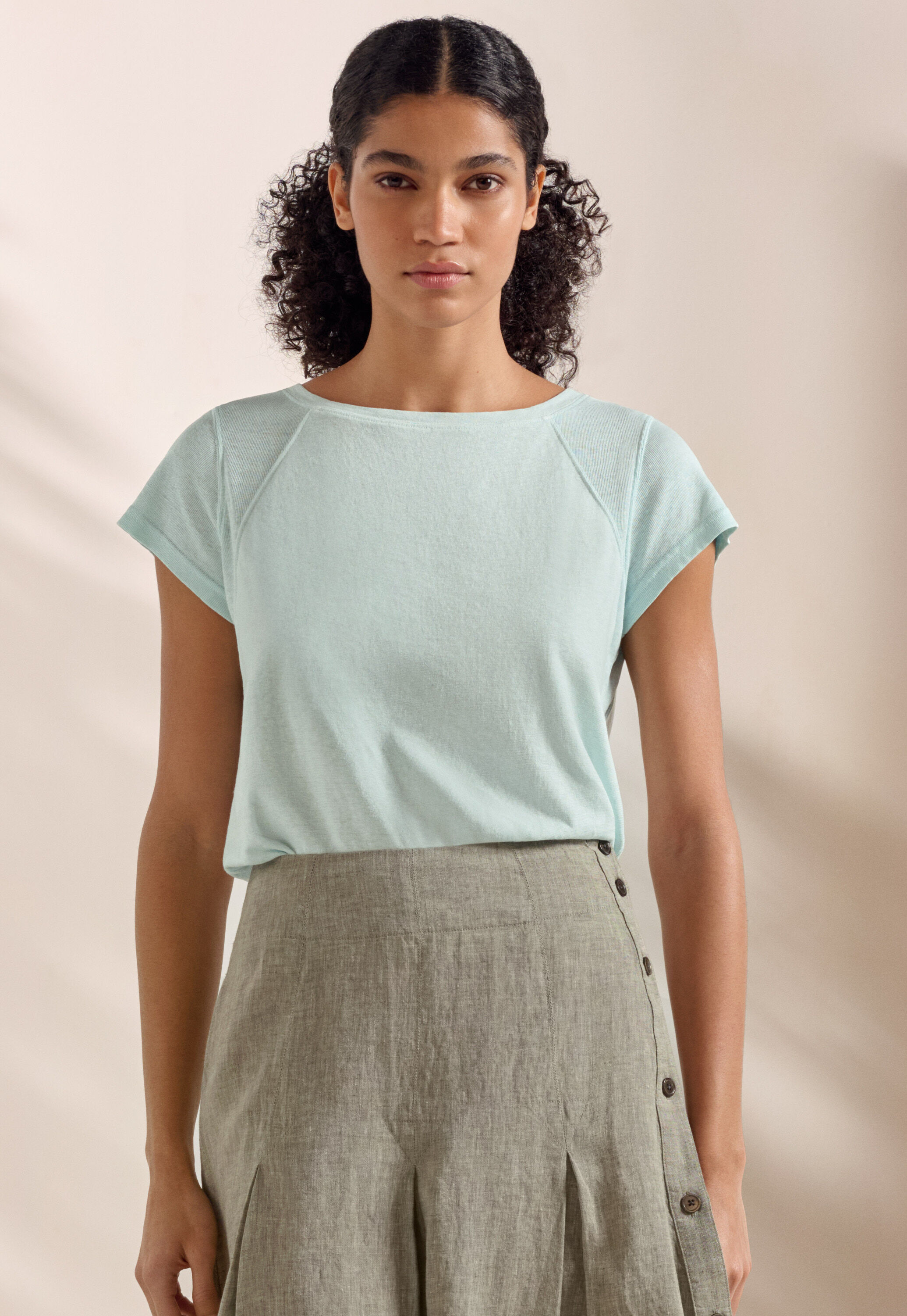 Oberteil mit Raglan&auml;rmeln, Mint/Aqua, large