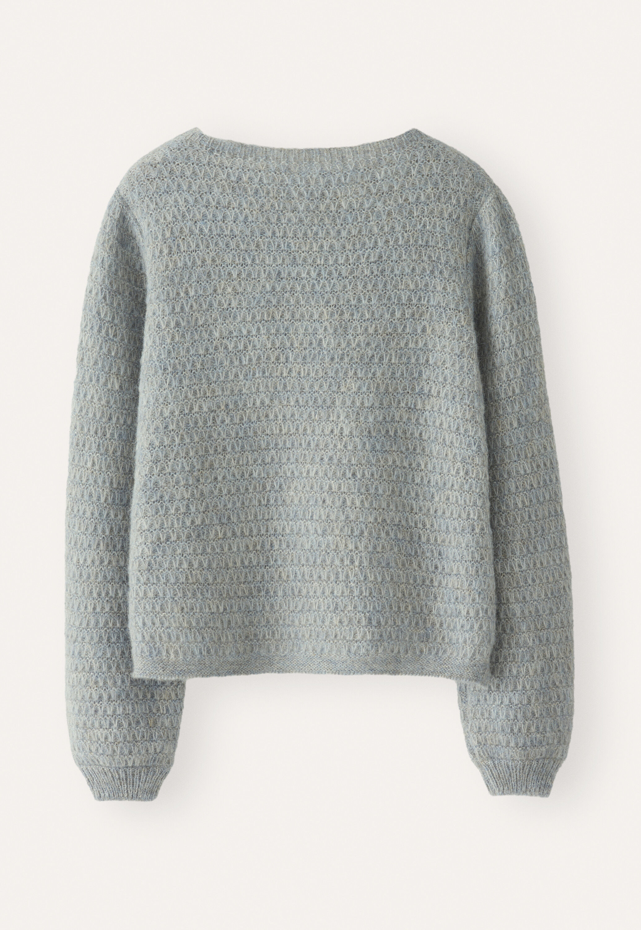 Fangmuster-Pullover
