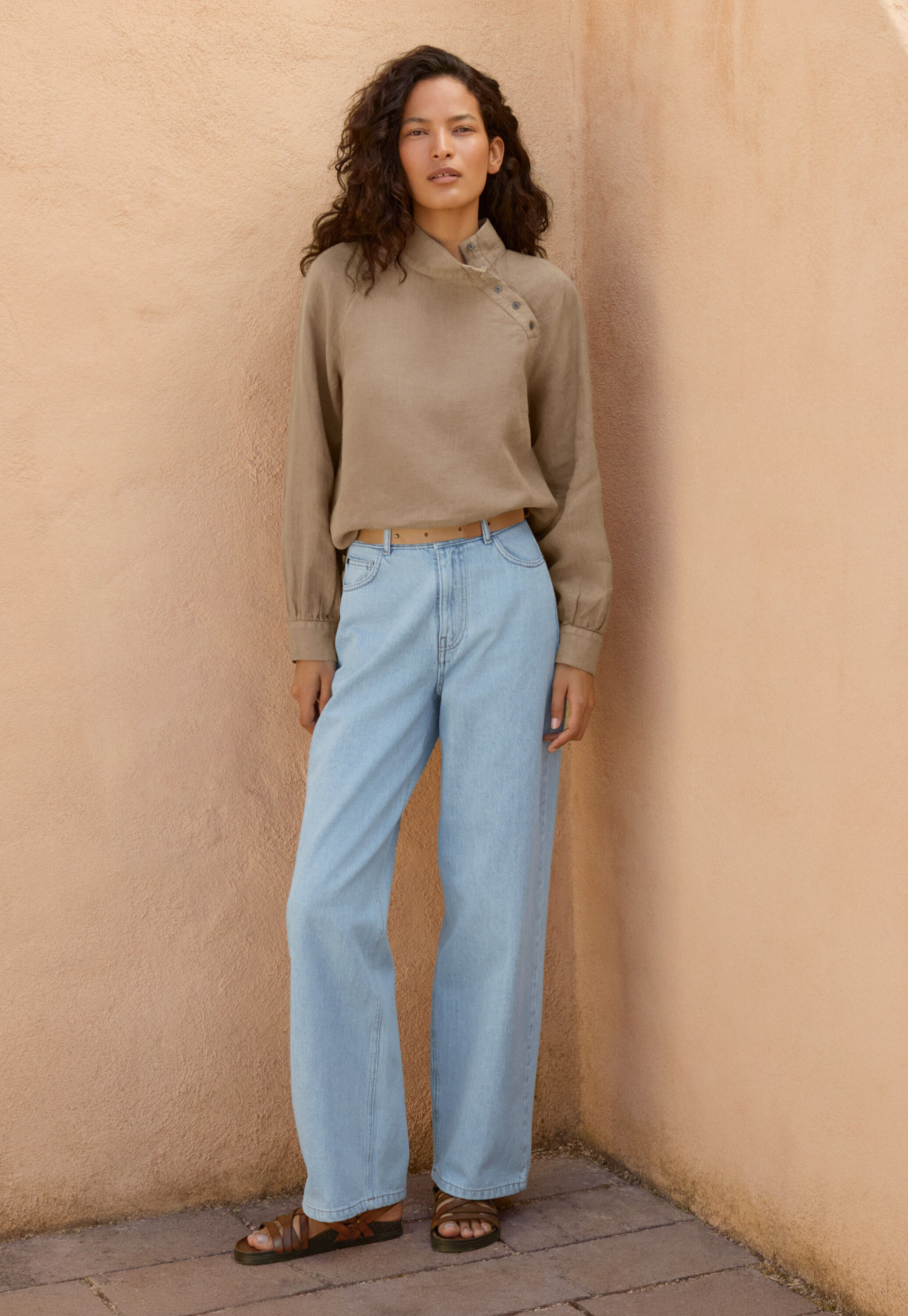 Jeans mit geradem Bein