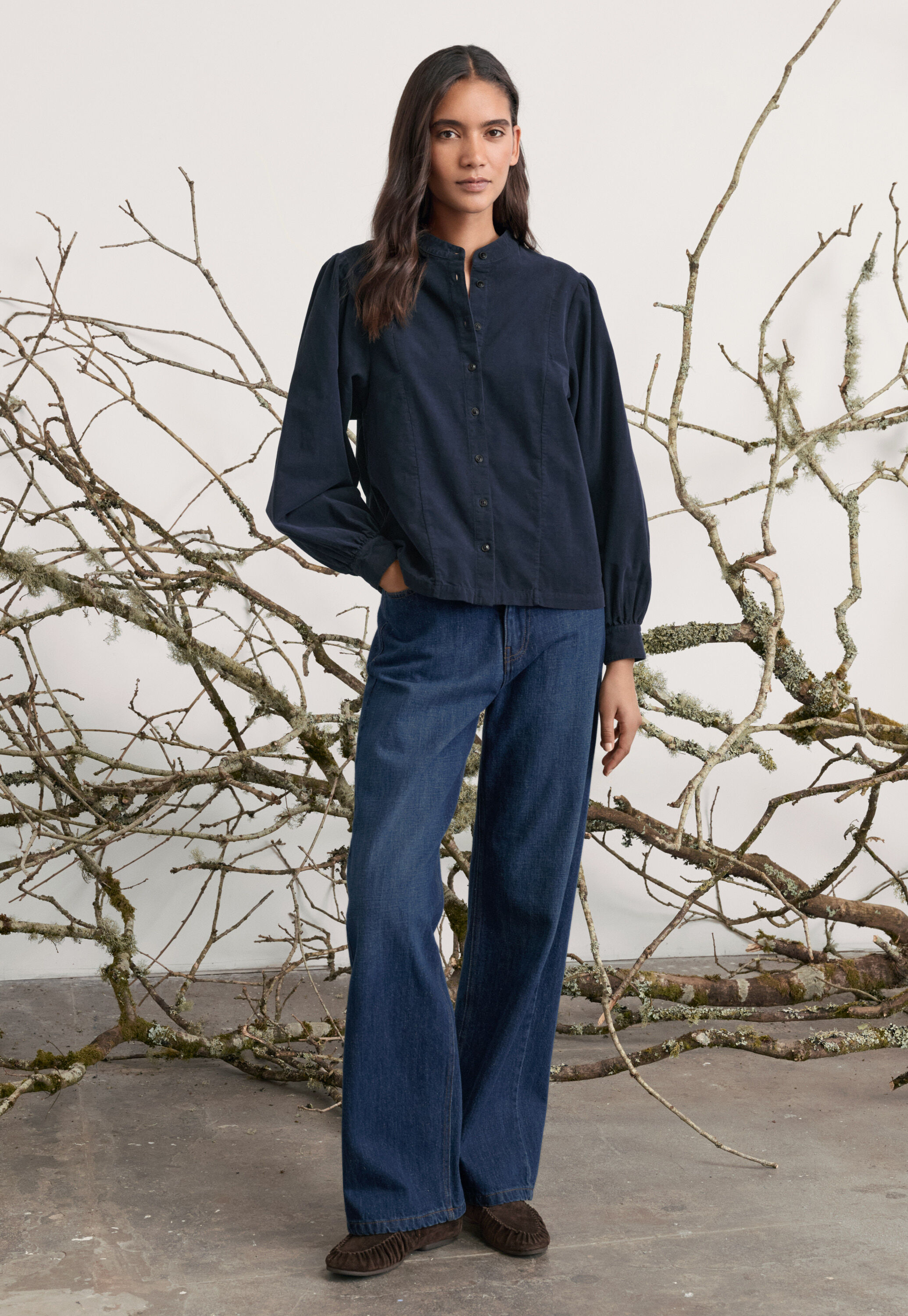 Jeans mit geradem Bein