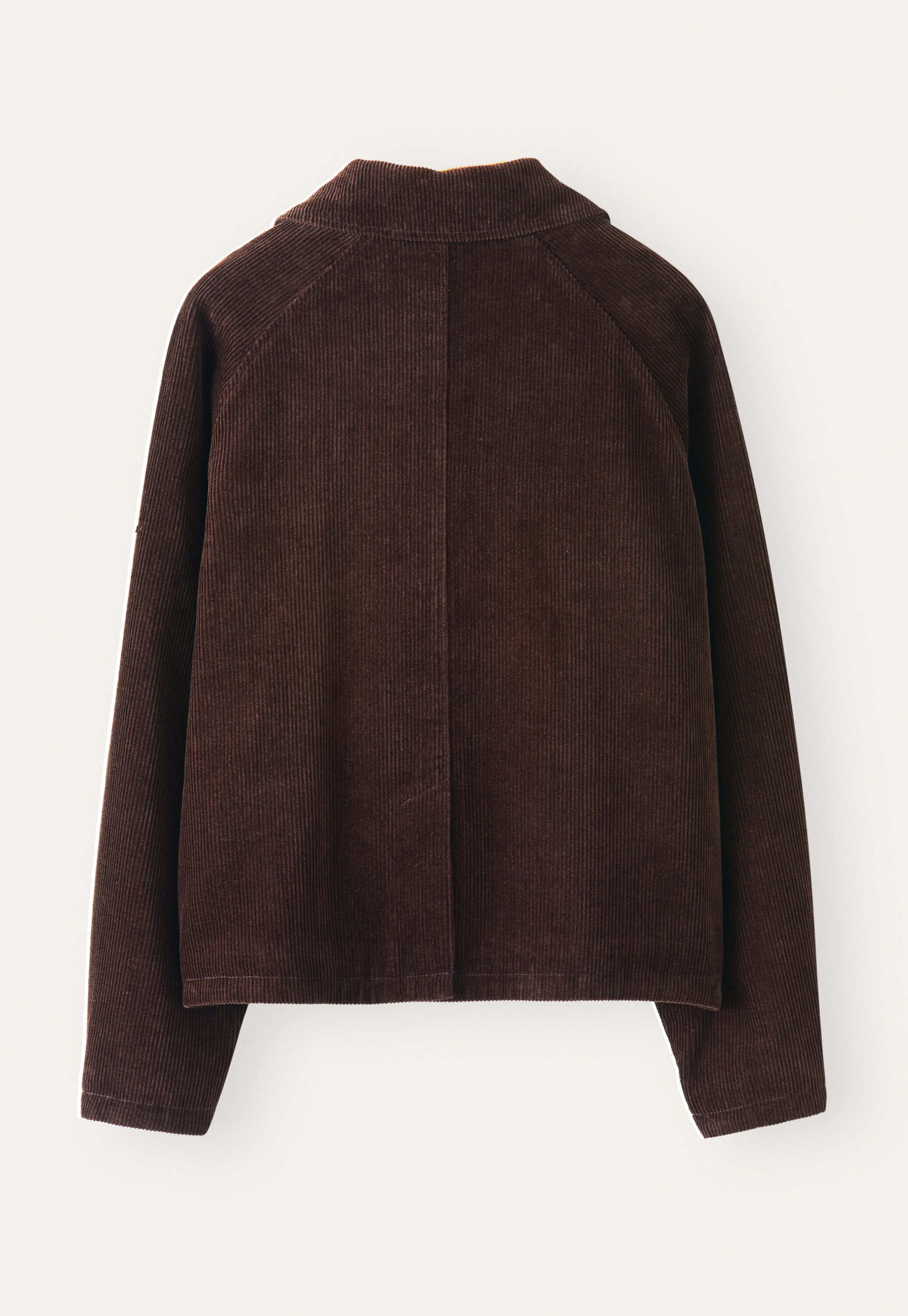 K&uuml;rzere Cordjacke, Dunkle Schokolade, large