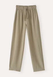 Hose mit Gummizug, Getrockneter Salbei, webstill