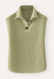 &Auml;rmelloser Pullover, Rauchiges Salbei, webstill