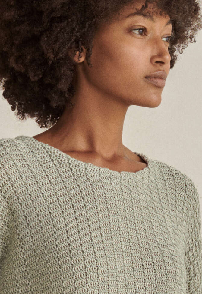 Gerippter Pullover, Zartes Salbei, completeTheLook