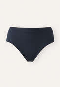 Bikini-Hose, Petrolblau, webstill