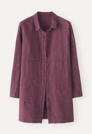 Lange Bluse, Bordeaux, webstill