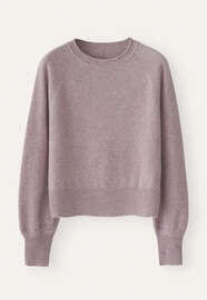 Pullover mit Raglan&auml;rmeln, Mauve/Creme, webstill