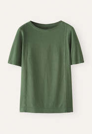 T-Shirt, Oliv, webstill