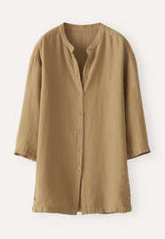Bluse mit gekn&ouml;pften Seiten, Zartes Khaki, webstill