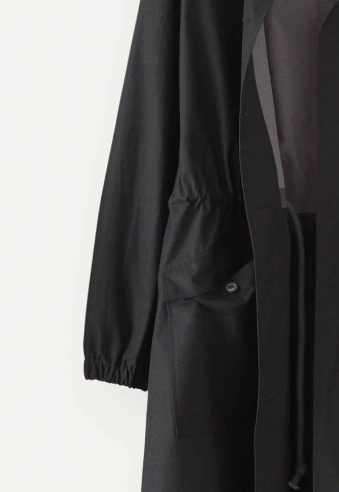 Regenmantel, Schwarz, completeTheLook