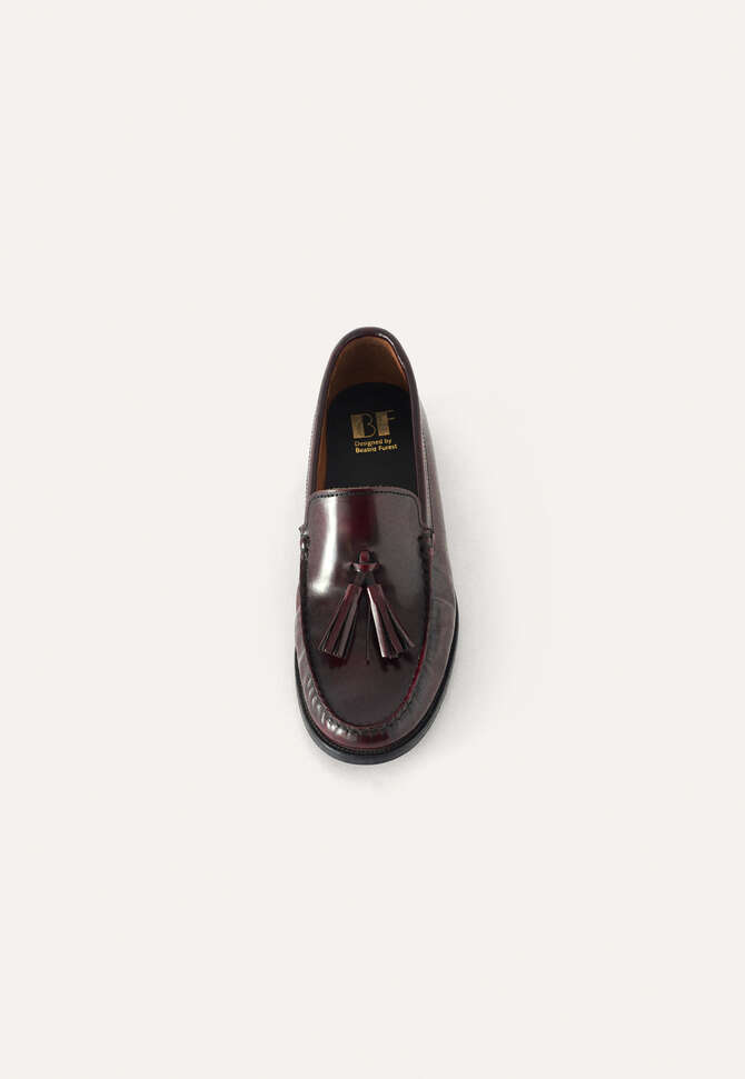 Loafer mit Quasten, Burgunder, completeTheLook