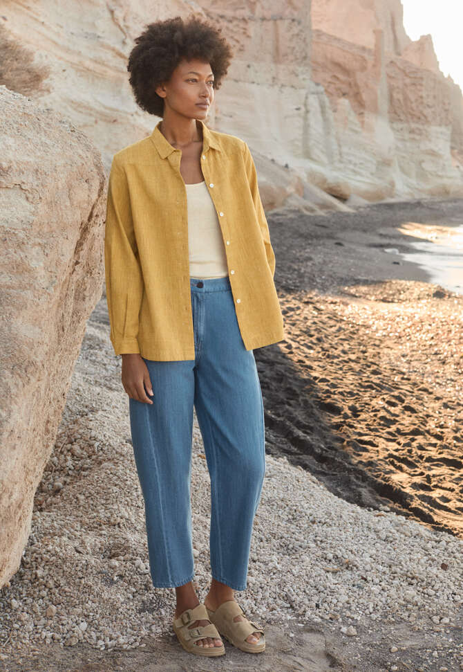 Indigo-gef&auml;rbte Jeans, Gewaschenes Indigoblau, completeTheLook