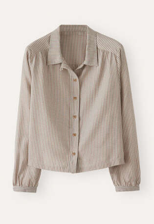Karobluse, Mint/Taupe, webstill
