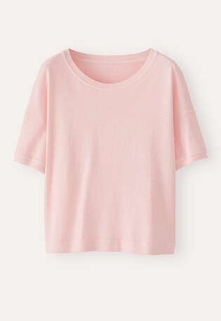 T-Shirt, Eisrosa, webstill