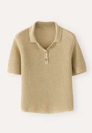 Pullover mit Kragen, Pistazie, webstill