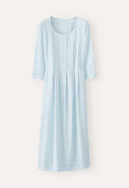 Kleid mit U-Ausschnitt, Chambray, webstill