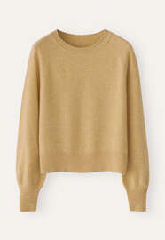 Pullover mit Raglan&auml;rmeln, Zartes Senfgelb, webstill