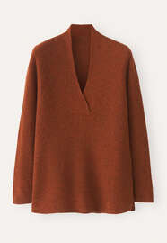Pullover mit V-Ausschnitt, Chili, webstill